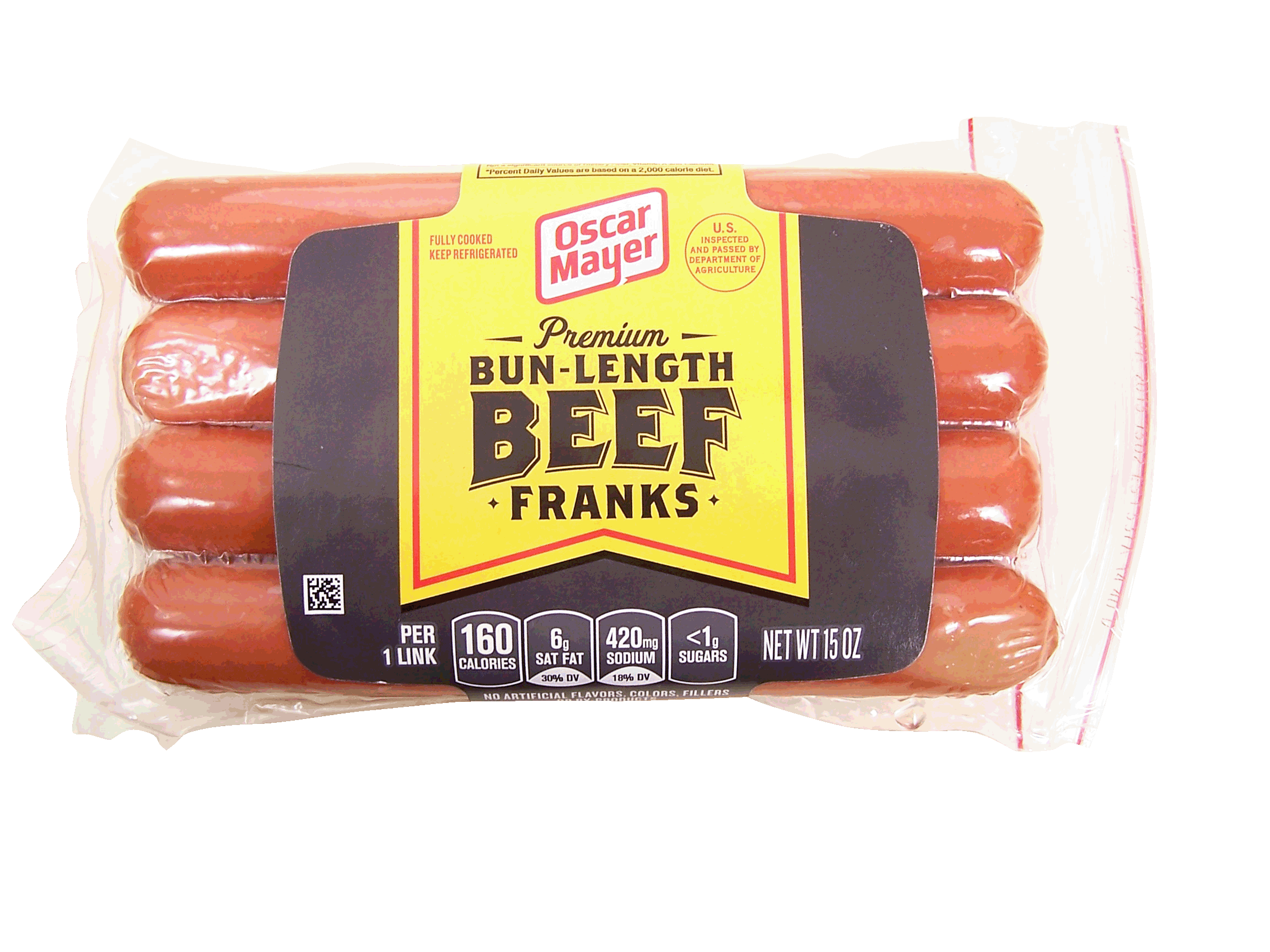 Oscar Mayer  bun-length beef franks, 8-count Full-Size Picture